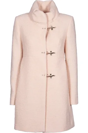 FAY Kappa, Dam, S, Brun Romantisk Ullrock Aw24
