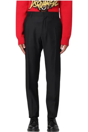 Dsquared2 Byxor, Herr, M, Svarta Straight-Leg Byxor