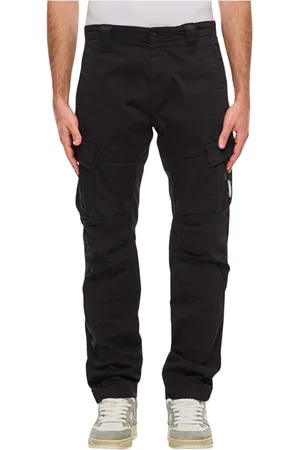 C.P. Company Byxor, Herr, S, Bomull, Bruna Cargo Byxor med Goggle Detalj