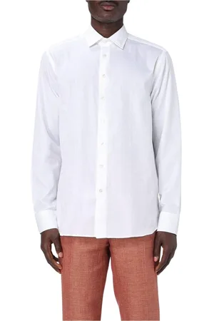 Etro Skjorta, Herr, L, Vit Button-Up Skjorta för Män