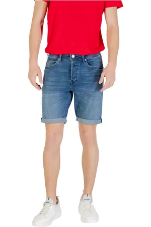 Replay Shorts, Herr, W34, Bomull, Essentiella Bermuda Shorts för Sommaren