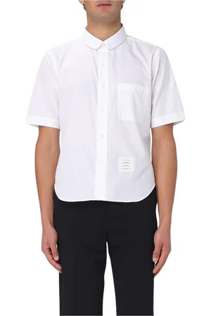 Thom Browne Skjorta, Herr, M, Bomull, Klassisk Vit Oxford Skjorta