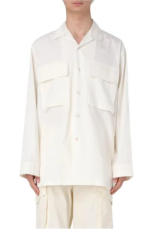Jil Sander Skjorta, Herr, L, Bomull, Minimalistisk Vit Tröja