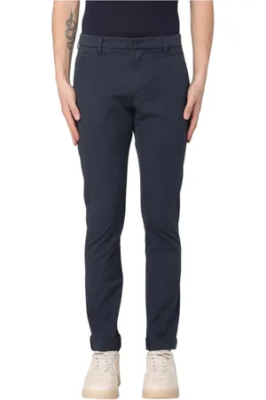 Dondup Byxor, Herr, W38, Mångsidig Grå Casual Chinos Byxor