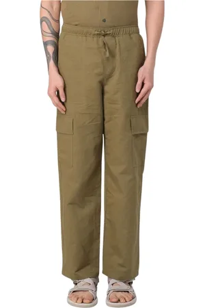 Colmar Byxor, Herr, S, Linne, Beige Linne Cargo Byxor med Dragsko