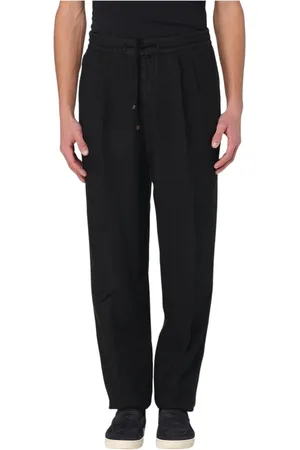 Brunello Cucinelli Byxor, Herr, XL, Elegant Blå Herrbyxor