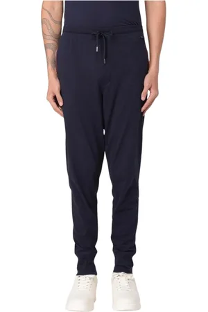 Paul Smith Byxor, Herr, L, Stiliga Blåa Byxor med Sidestripor
