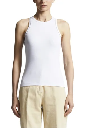 PESERICO SIGN Topp, Dam, XS, Micro rib stretch jersey top