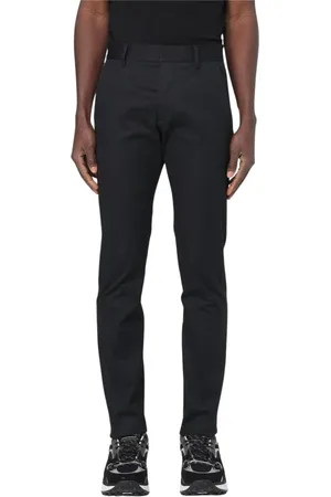 Dsquared2 Byxor, Herr, M, Klassisk Passform Svarta Byxor