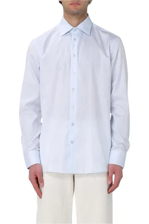 Etro Skjorta, Herr, M, Bomull, Elegant Långärmad Bomullsskjorta