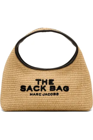 Marc Jacobs Väska, Dam, ONE Size, Bomull, Snygg Vävd Faux-Raffia Handväska