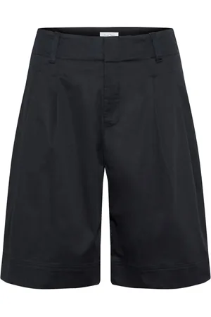 Part Two Shorts, Dam, M, Bomull, Svarta Shorts & Knickers Modern Skärning