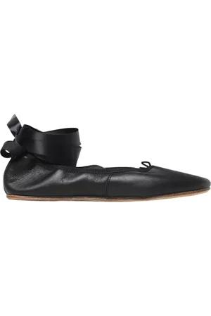 Repetto Skor, Dam, 37 EU, Läder, Ribbon Ballerina Flats