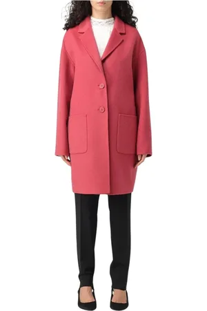 Twin-Set Kappa, Dam, L, Lyxig Fuchsia Ullkappa