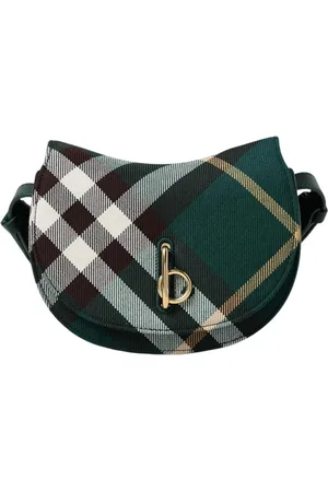 Burberry Väska, Dam, ONE Size, Grön HalfMoon Axelväska