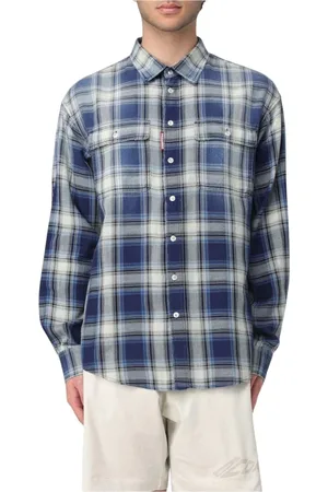 Dsquared2 Skjorta, Herr, M, Klassisk Button-Up Skjorta med Logodetalj