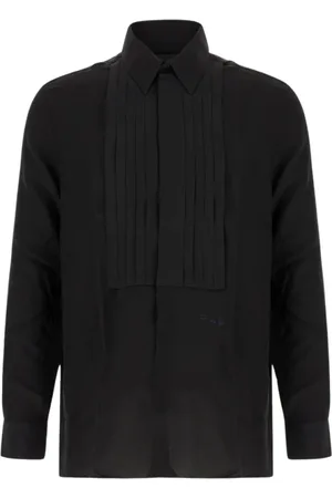Givenchy Skjorta, Herr, M, Silke Veckad Framsida Skjorta