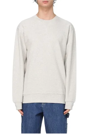 A.P.C. Sweatshirts & Hoodies, Herr, M, Bomull, Grå Klassisk Sweatshirt Avslappnad Passform
