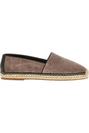 Brunello Cucinelli Skor, Herr, 43 EU, Läder, Espadrillos Skor med Läderdetaljer