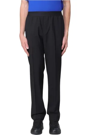 Msgm Byxor, Herr, M, Svarta Moderna Passform Byxor