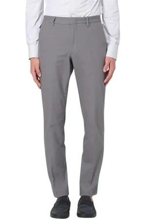 HUGO BOSS Byxor, Herr, XL, Bomull, Blå SlimFit Bomullsblandning Byxor