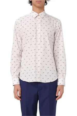 Paul Smith Skjorta, Herr, L, Bomull, Tryckt Långärmad Skjorta