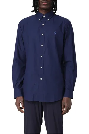 Ralph Lauren Skjorta, Herr, XL, Bomull, Vit Bomull Långärmad Skjorta Herr