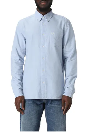 Fred Perry Skjorta, Herr, L, Klassisk långärmad skjorta i Gnawed