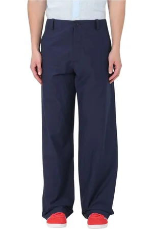 A.P.C. Byxor, Herr, M, Klassiska Blå Wide Leg Byxor