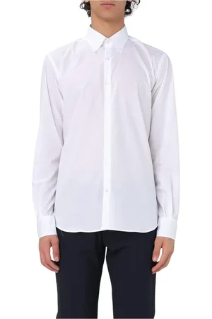 BROOKSFIELD Skjorta, Herr, 2Xl, Bomull, Vit Bomull Långärmad Skjorta
