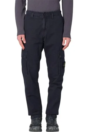 Stone Island Byxor, Herr, W36, Bomull, Modern Cargo Byxor Med Fickor