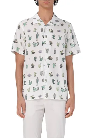 Paul Smith Skjorta, Herr, L, Bomull, Kaktus Print Sweater