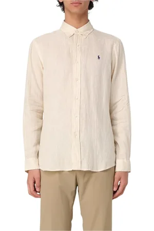 Ralph Lauren Skjorta, Herr, S, Linne, Linne Slim Fit Skjorta