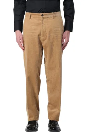 Dsquared2 Byxor, Herr, S, Bomull, Corduroy Byxor Stilren Mångsidig