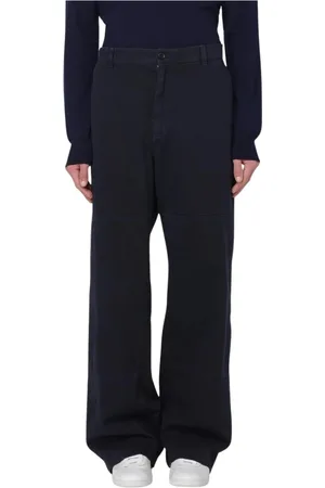 Dolce & Gabbana Byxor, Herr, M, Denim, Blå Wide Leg Denim Byxor