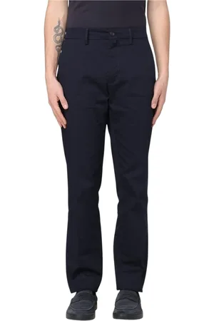 Siviglia Byxor, Herr, W34, Bomull, Klassiska Straight-Leg Chinos
