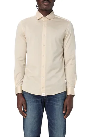 Peuterey Skjorta, Herr, 2Xl, Vit Button-Up Skjorta Modern Stil