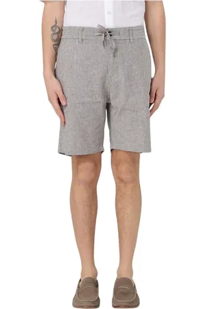 HUGO BOSS Shorts, Herr, W33, Klassiska Beige Skräddade Shorts