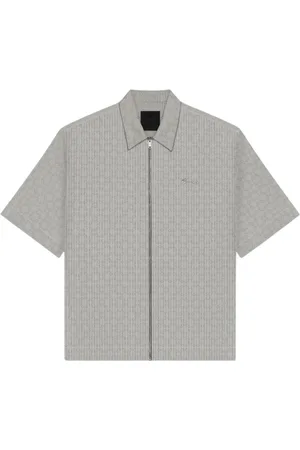 Givenchy Skjorta, Herr, L, Grå Polo Skjorta Snygg Design