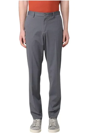 HUGO BOSS Byxor, Herr, 4Xl, Slim-Fit Ullbyxor för Män