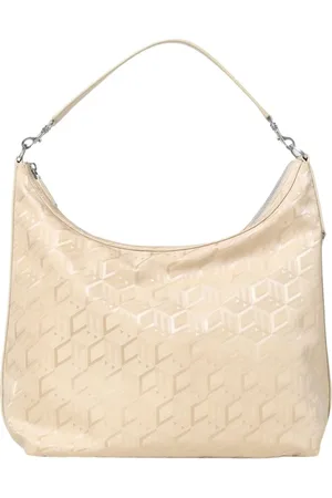 MCM Väska, Dam, ONE Size, Läder, Präglad Geometrisk Axelväska