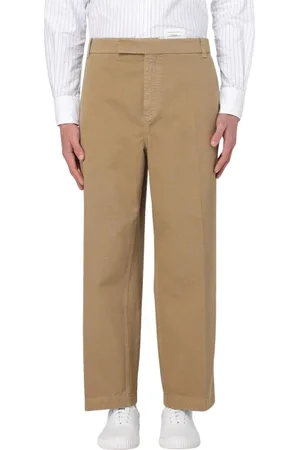 Thom Browne Byxor, Herr, XL, Bomull, Avslappnad passform bomulls chino byxor