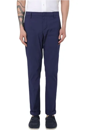 Dondup Byxor, Herr, W36, Klassiska Beige Slim-Fit Byxor