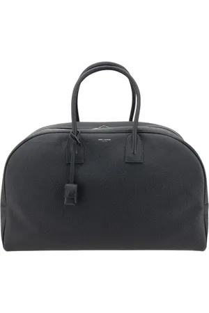 Saint Laurent Väska, unisex, ONE Size, Läder, Klassisk Svart Reseväska