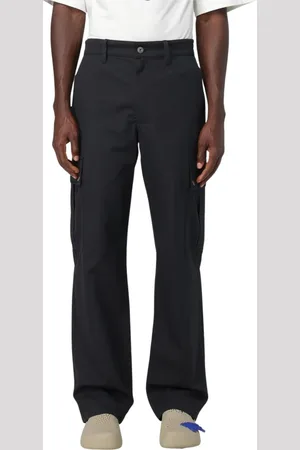 Burberry Byxor, Herr, S, Svarta Utility Style Byxor