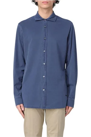 Woolrich Skjorta, Herr, S, Denim, Klassisk Denim Skjorta