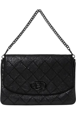 Liu Jo Väska, Dam, ONE Size, Svart Paljett Kedja Crossbody Väska