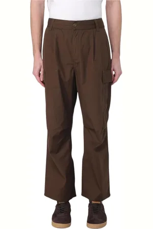 Carhartt Byxor, Herr, W30, Bomull, Bruna Cargo Byxor för Män