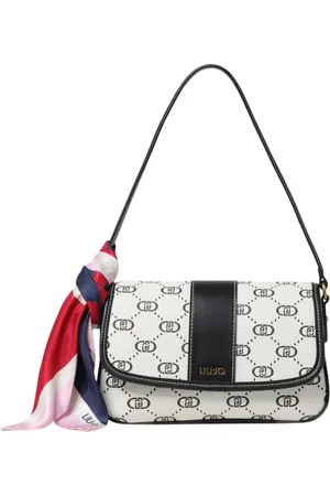 Liu Jo Väska, Dam, ONE Size, Läder, Elegant Monogram Axelväska