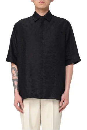 Fendi Skjorta, Herr, M, Oversized Kortärmad Skjorta Herr
